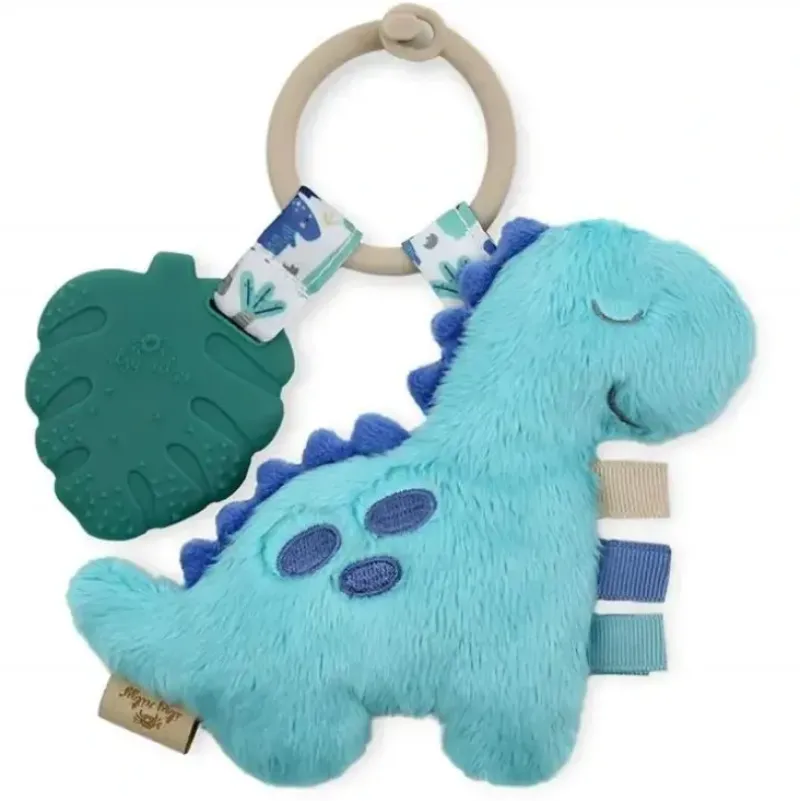 Stroller|Itzy Ritzy - Plush Pal Silicone Teether, Dino - cutbabycare.com | baby boutique & care hub