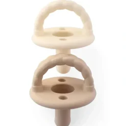 Shop All|Itzy Ritzy - Silicone Pacifier 2Pk, Toast And Buttercream Braids - cutbabycare.com | baby boutique & care hub