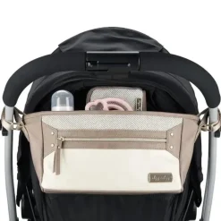 Stroller|Itzy Ritzy - Stroller Caddy Vanilla Latte - cutbabycare.com | baby boutique & care hub