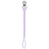 Shop All|Itzy Ritzy - Sweetie Strap Silicone One-Piece Pacifier Clip, Purple Diamond - cutbabycare.com | baby boutique & care hub