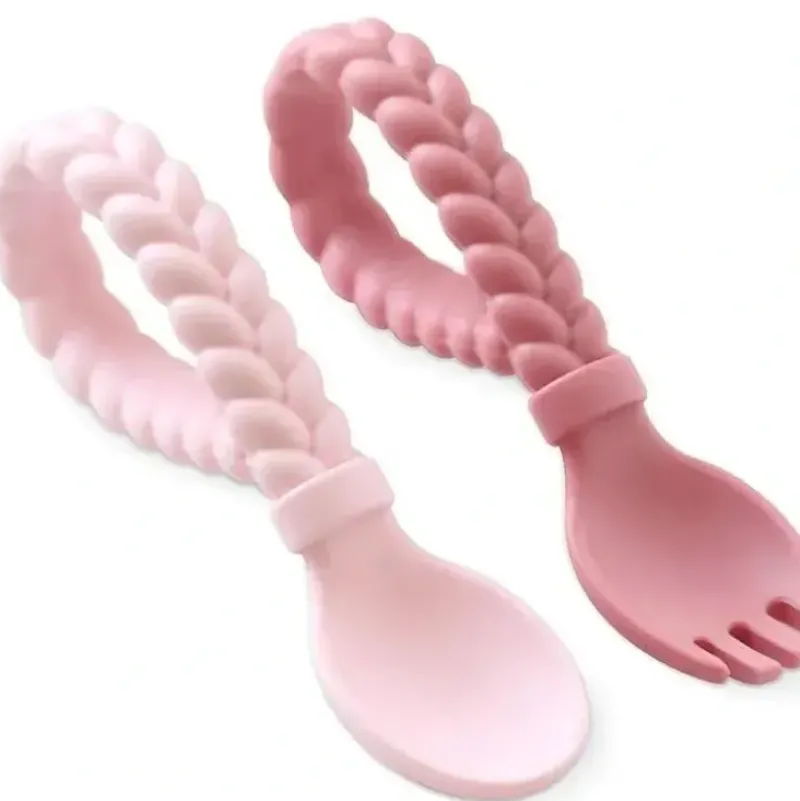 Shop All|Itzy Ritzy Sweetir Spoons Sliicone Baby Utensild Set Pink - cutbabycare.com | baby boutique & care hub