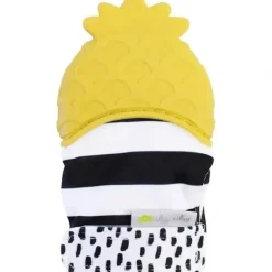 Shop All|Itzy Ritzy Teething Mitt - Pineapple - cutbabycare.com | baby boutique & care hub