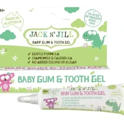 Shop All|Jack N' Jill - Baby Gum & Tooth Gel 0.5 Oz - cutbabycare.com | baby boutique & care hub