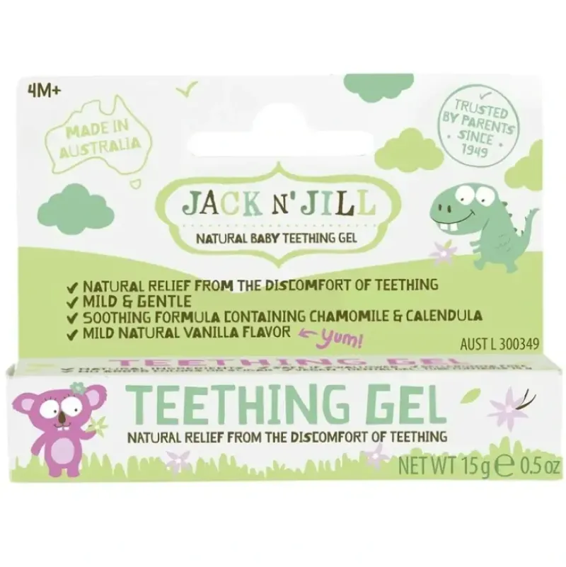 Shop All|Jack N' Jill Natural Teething Gel 15g - cutbabycare.com | baby boutique & care hub