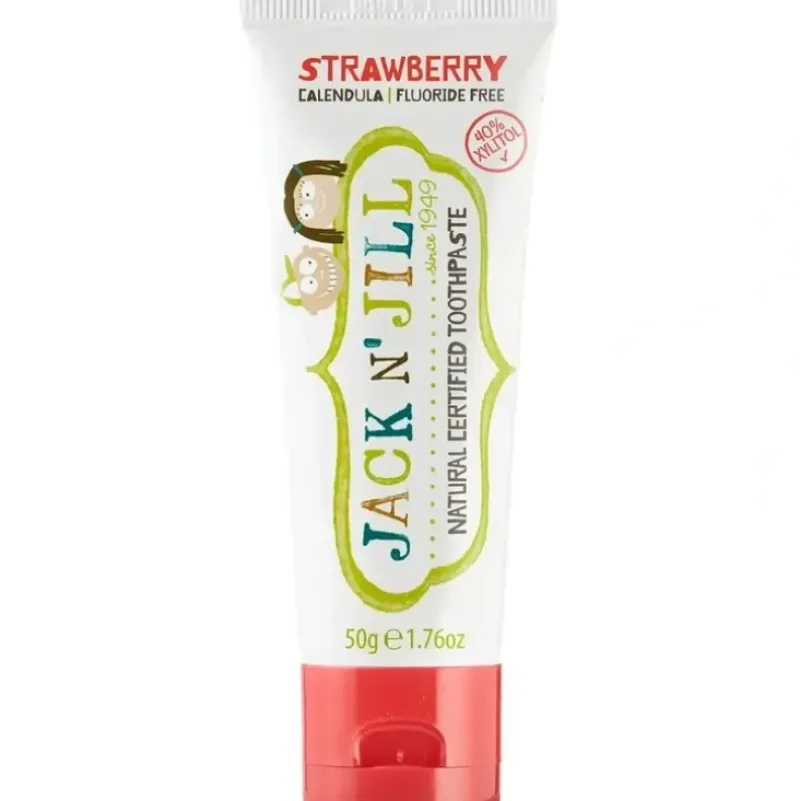 Shop All|Jack N' Jill Natural Toothpaste Strawberry 50g - cutbabycare.com | baby boutique & care hub