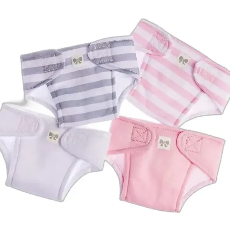 Shop All|JC Toys - Baby Doll Washable and Reusable Eco Diapers, 4 Pack Fits Dolls 14 to 18, Pink - cutbabycare.com | baby boutique & care hub