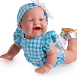 Shop All|JC Toys - Lola on The go, 14” Realistic All Vinyl Posable Play Doll by Berenguer Boutique - cutbabycare.com | baby boutique & care hub