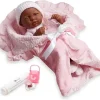 Shop All|JC Toys - Newborn Soft Body Boutique Baby Doll, 15.5-Inch, African American - cutbabycare.com | baby boutique & care hub