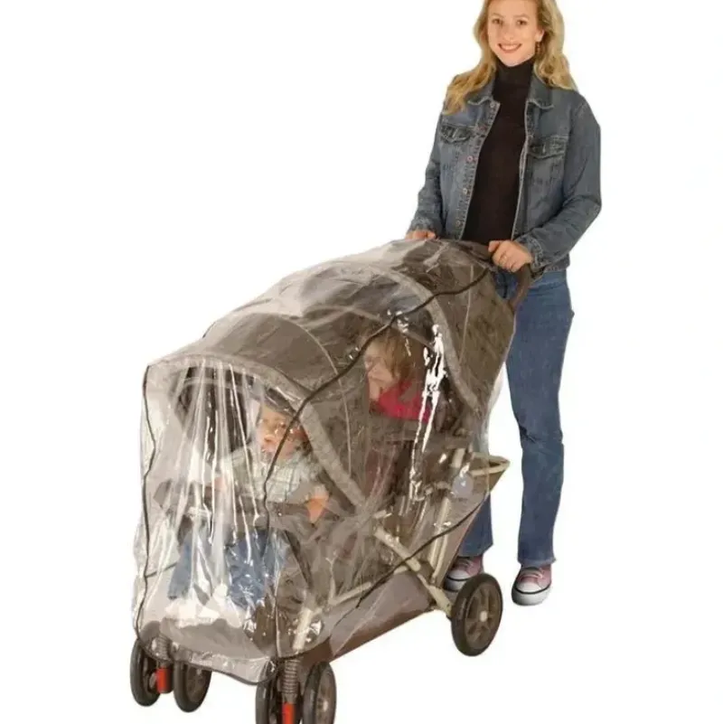 Stroller|Jeep Tandem Stroller Weather Shield - cutbabycare.com | baby boutique & care hub