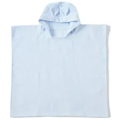 Bath Potty|Jiggle & Giggle Cotton Sunshine Hooded Poncho Towel Baby Bath Clothing Blue - cutbabycare.com | baby boutique & care hub