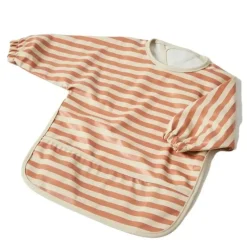 Shop All|Jiggle & Giggle Polyester Stripe Smock Long-Sleeve Baby/Infant Feeding Apron - cutbabycare.com | baby boutique & care hub