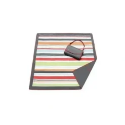 Shop All|JJ Cole - Essentials 5X5 Mat - Gray/Red - cutbabycare.com | baby boutique & care hub