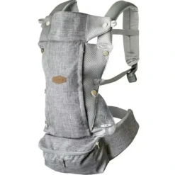 Shop All|JJ Cole Peek 5 Position Strap Baby/Newborn Shoulder Carrier Heather Grey w/Bag - cutbabycare.com | baby boutique & care hub