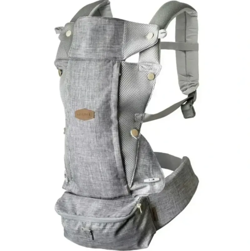 Shop All|JJ Cole Peek 5 Position Strap Baby/Newborn Shoulder Carrier Heather Grey w/Bag - cutbabycare.com | baby boutique & care hub