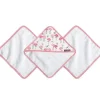 Shop All|JJ Cole Washcloth Set - Flamingo - cutbabycare.com | baby boutique & care hub