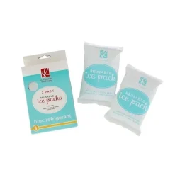 Shop All|J.L. Childress - Reusable Ice Packs, 2-Pack, for Breastmilk, Baby Bottle Bags, and Lunch Bags, 6 x 4 - cutbabycare.com | baby boutique & care hub
