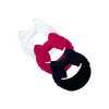 Shop All|Jlika - Thick Nylon Pompom Bow 3 Headbands - White/Hot Pink/Navy - cutbabycare.com | baby boutique & care hub