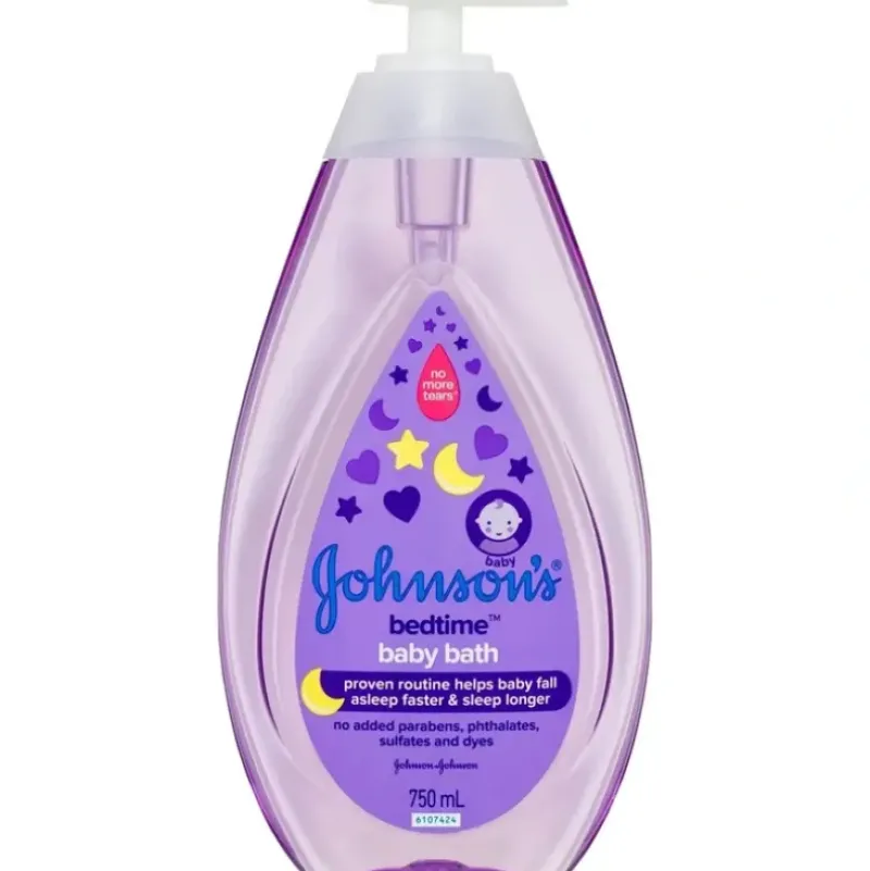 Bath Potty|Johnson's Bedtime Gentle Calming Jasmine & Lily Scented Tear-Free Baby Bath 750mL - cutbabycare.com | baby boutique & care hub