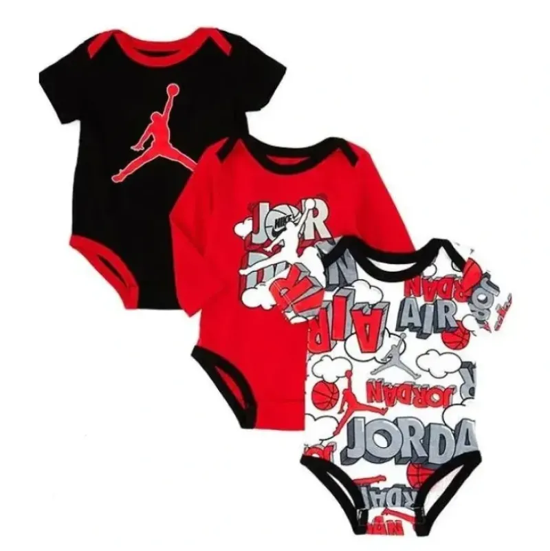 Shop All|Jordan Baby - Boy Air Comic Bodysuit, Red - cutbabycare.com | baby boutique & care hub