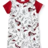 Shop All|Jordan Baby - Fun Flight Romper, White And Red - cutbabycare.com | baby boutique & care hub