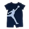Shop All|Jordan Baby - Jumperman Romper, Navy - cutbabycare.com | baby boutique & care hub