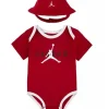 Shop All|Jordan Baby Boys Bucket Hat and Bodysuit Gift Box Red, 2 Piece Set - cutbabycare.com | baby boutique & care hub