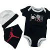 Shop All|Jordan Baby Boys Create Bodysuit, Bibs and Hat Box Set Black & White, 3 Piece - cutbabycare.com | baby boutique & care hub