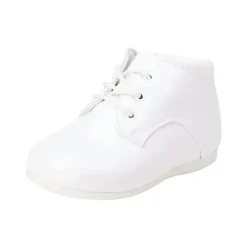 Shop All|Josmo - Baby Boy Christening High Top Ankle Support Walking Shoes, White - cutbabycare.com | baby boutique & care hub