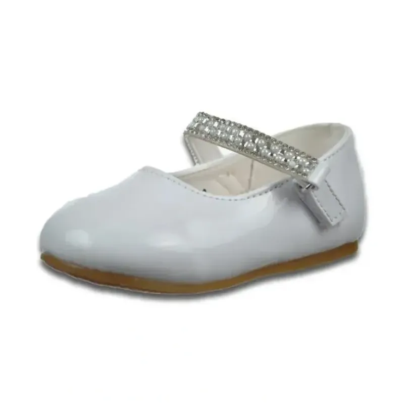 Shop All|Josmo - Baby Girl Christening Shoes, White - cutbabycare.com | baby boutique & care hub