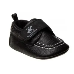 Shop All|Josmo - Beverly Polo Club Crib Shoes Boy, Black - cutbabycare.com | baby boutique & care hub