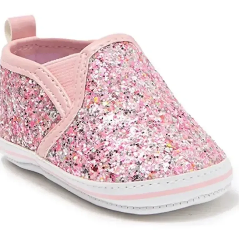 Shop All|Josmo - Laura Ashley Girl Infant Sneaker Pink Glitter - cutbabycare.com | baby boutique & care hub