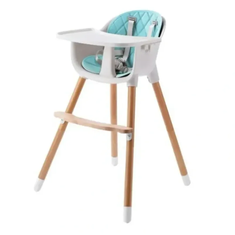 Shop All|JOY BABY Amelia 2-in-1 Timber Highchair - Blue - cutbabycare.com | baby boutique & care hub