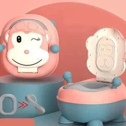 Shop All|Joy Baby My Best Friend Animal Potty - Pink Monkey - cutbabycare.com | baby boutique & care hub
