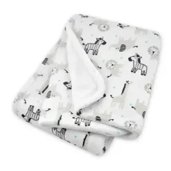 Shop All|Just Born - Animal Print Plush Blanket - cutbabycare.com | baby boutique & care hub
