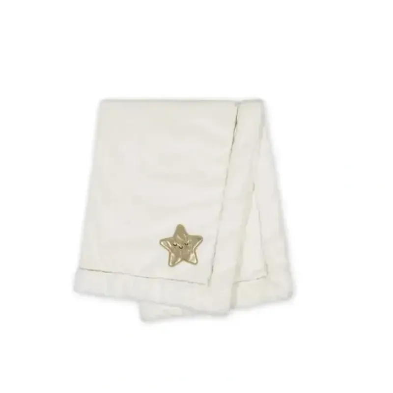 Shop All|Just Born - Baby Neutral Plush Blanket, Star - cutbabycare.com | baby boutique & care hub