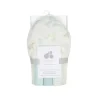 Bath Potty|Just Born - 4Pk Hooded Bath Towel & Washcloths Set, Desert Cactus - cutbabycare.com | baby boutique & care hub