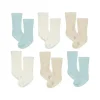 Shop All|Just Born - 6Pk Novelty Rib Socks Baby Boy - cutbabycare.com | baby boutique & care hub