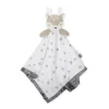 Stroller|Just Born - XL Plush Deer Security Blanket, Grey/White - cutbabycare.com | baby boutique & care hub
