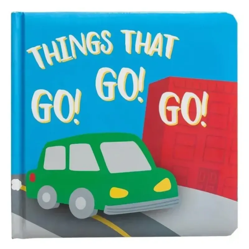 Shop All|Kate & Milo Things That Go, City Cars Baby Board Book - cutbabycare.com | baby boutique & care hub