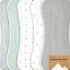 Shop All|Keababies - 5-Pack Softe Burp Cloths, Nordic - cutbabycare.com | baby boutique & care hub