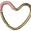 Gear Travel|Kidco - BUGGY HEART HOOK by BUGGYGEAR, Rose Gold/Pink Leather - cutbabycare.com | baby boutique & care hub