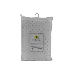 Shop All|Kidicomfort Cotton Fitted Sheet, Dotted Grey - cutbabycare.com | baby boutique & care hub