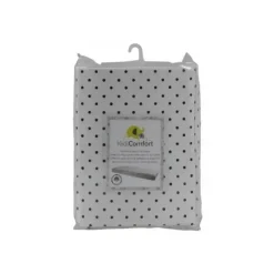 Shop All|Kidicomfort Cotton Fitted Sheet, Dotted Navy - cutbabycare.com | baby boutique & care hub