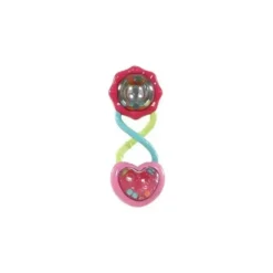 Shop All|Kids II - Bright Starts Rattle & Shake Barbell Pink 3M+ - cutbabycare.com | baby boutique & care hub