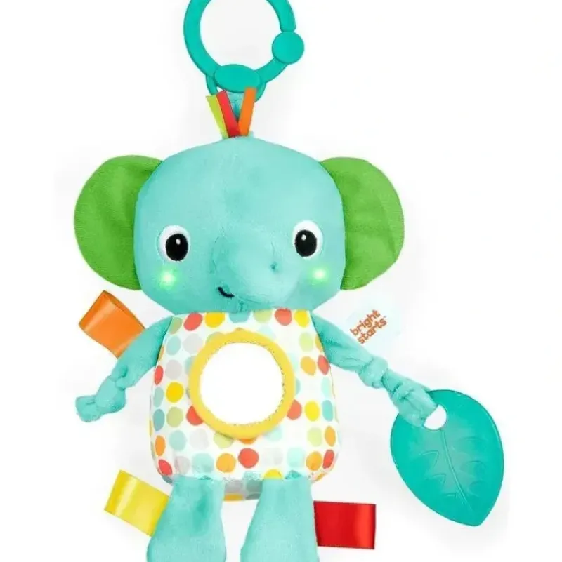 Stroller|Kids II - Elephant Huggin' Lights Musical Light Up Toy for Stroller - cutbabycare.com | baby boutique & care hub
