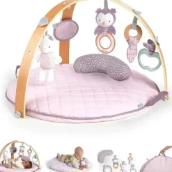 Shop All|Kids II - Ingenuity Cozy Spot Reversible Duvet Activity Gym, Calla - cutbabycare.com | baby boutique & care hub