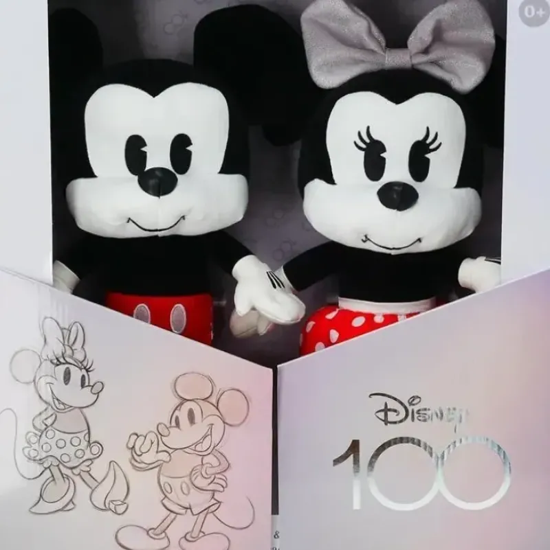 Shop All|Kids Preferred - Disney 100 Anniversary Baby Mickey Mouse and Minnie Mouse 2 Piece Plush Collector Set - cutbabycare.com | baby boutique & care hub