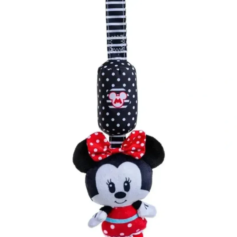 Stroller|Kids Preferred - Disney Black & White Minnie Mouse Chime Toy - cutbabycare.com | baby boutique & care hub