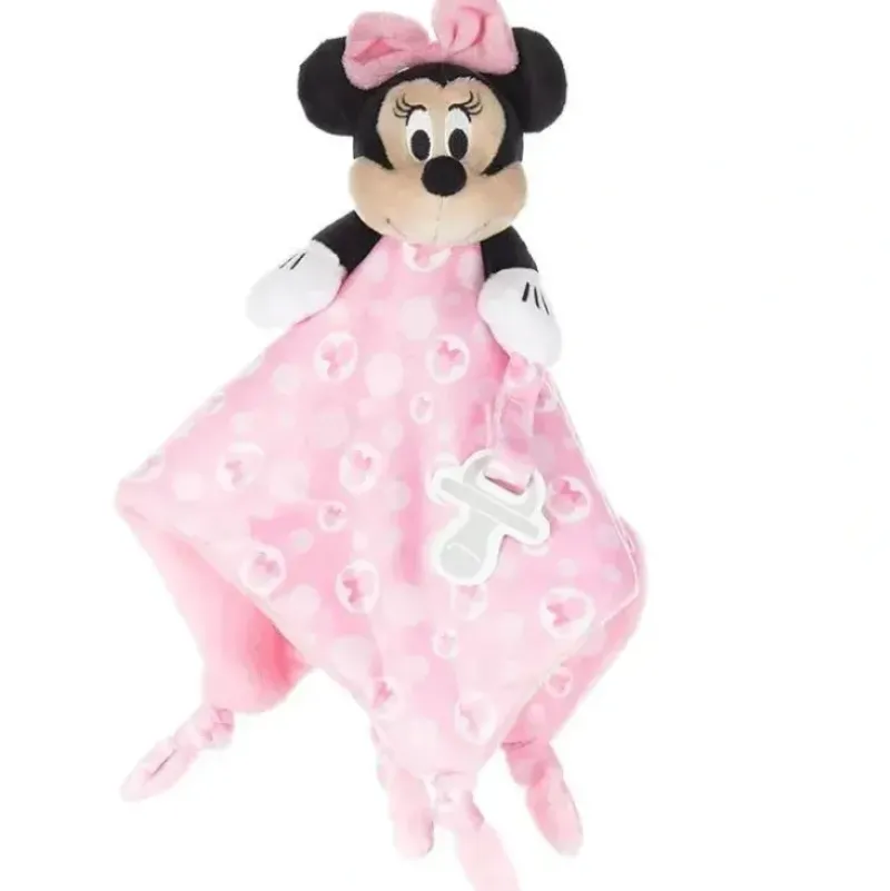 Shop All|Kids Preferred Disney - Minnie Snuggle Blanky with Paci Loop - cutbabycare.com | baby boutique & care hub