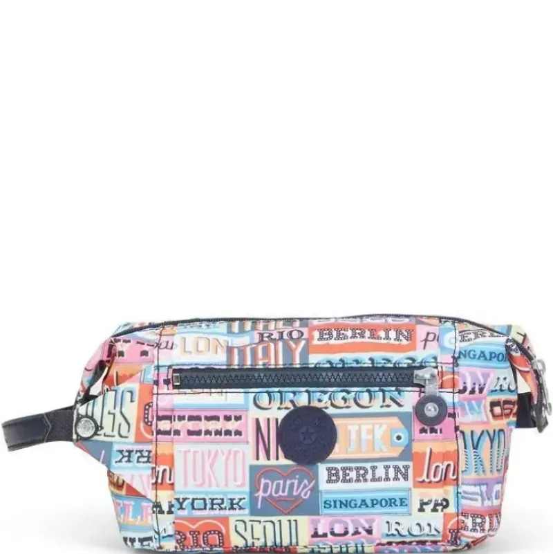 Shop All|Kipling Aiden Printed Toiletry Bag - Hello Weekend - cutbabycare.com | baby boutique & care hub